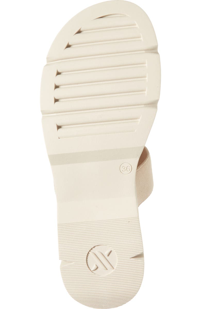 The FLEXX Atena Platform Slide Sandal, Alternate, color, Sabbia Holly/ Camoscio