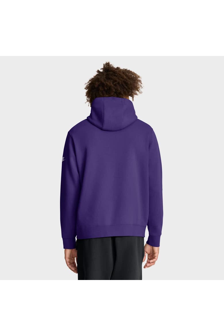 Men's Nike Purple Minnesota Vikings Best Season Rewind Club Pullover Hoodie, Alternate, color, Purple