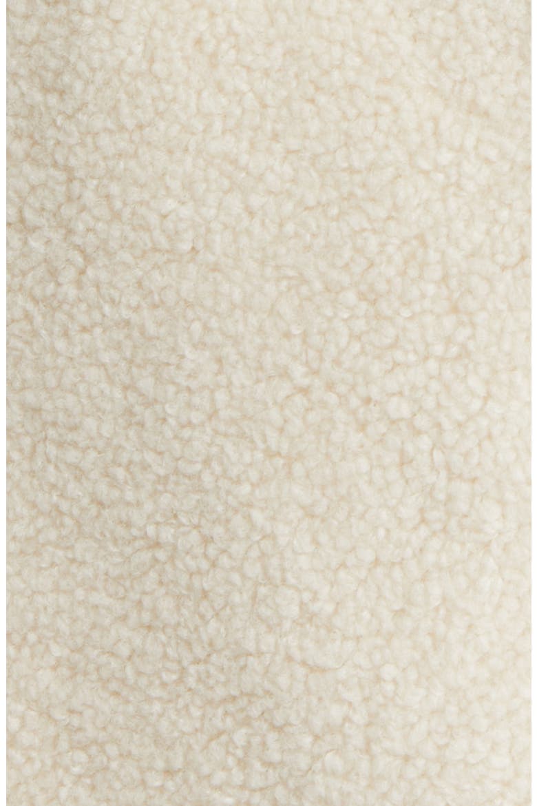 Connie Faux Shearling Shirt Jacket, Alternate, color, IVORY TEDDY
