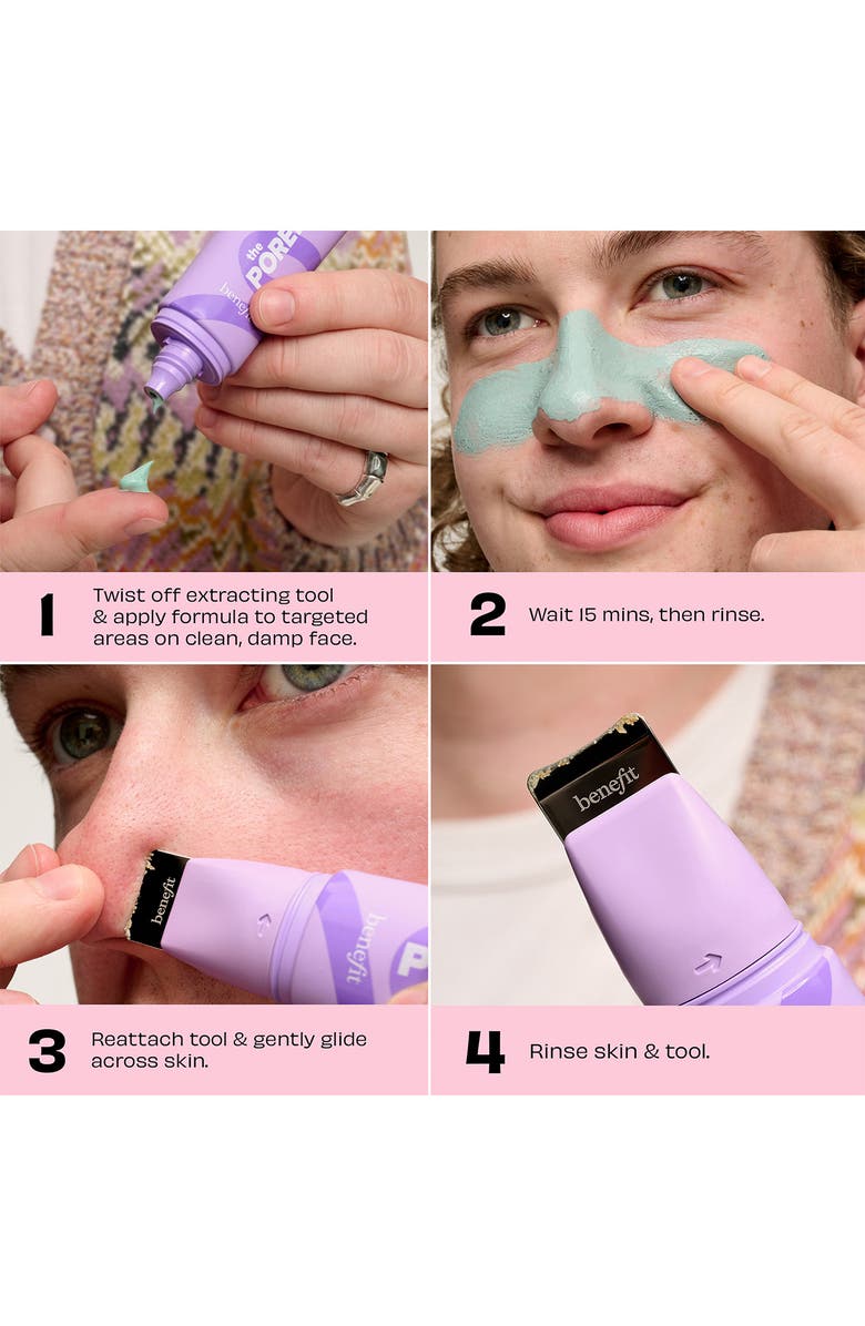 Benefit Cosmetics The POREfessional Degunker Blackhead & Pore Cleansing Mask System, Alternate, color,