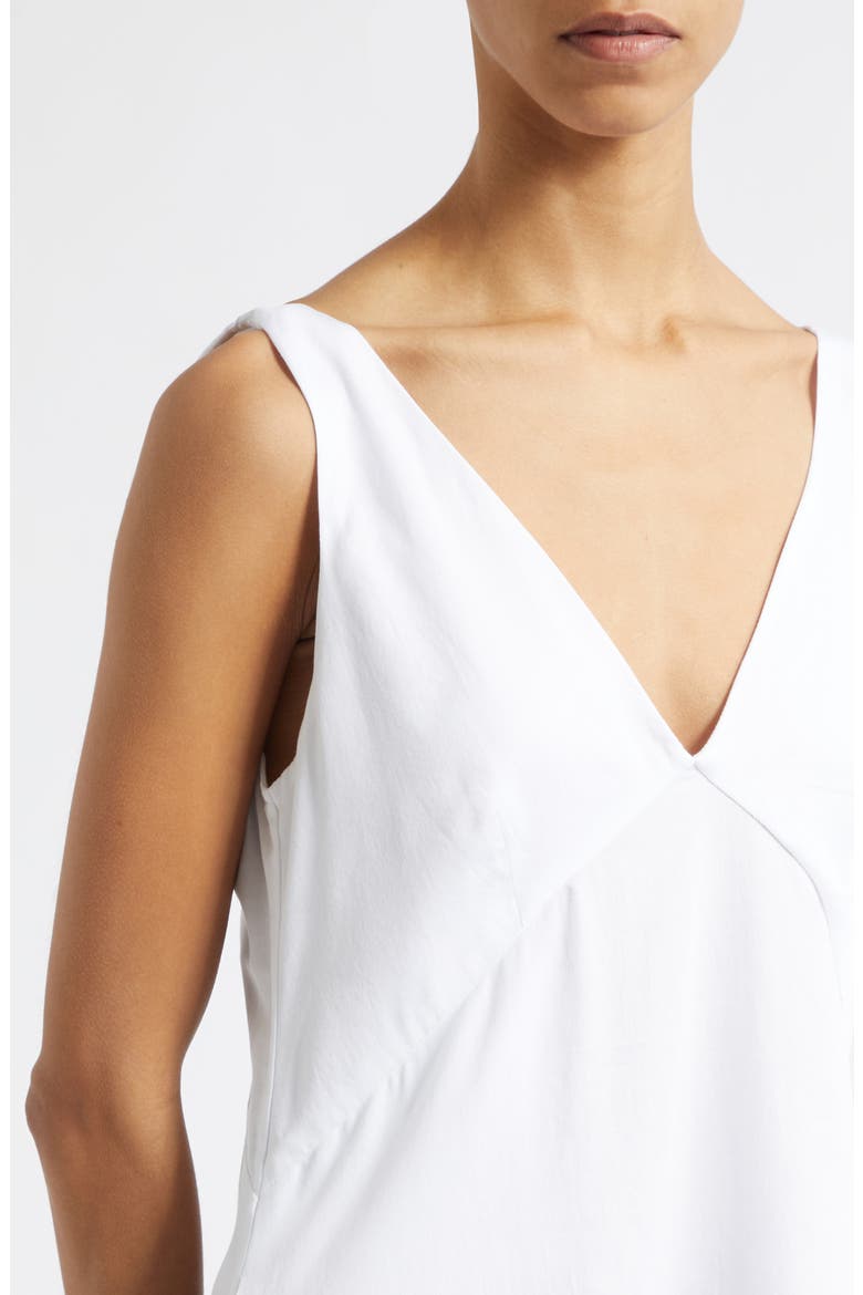 Yoko V-Neck Maxi Dress, Alternate, color, WHITE