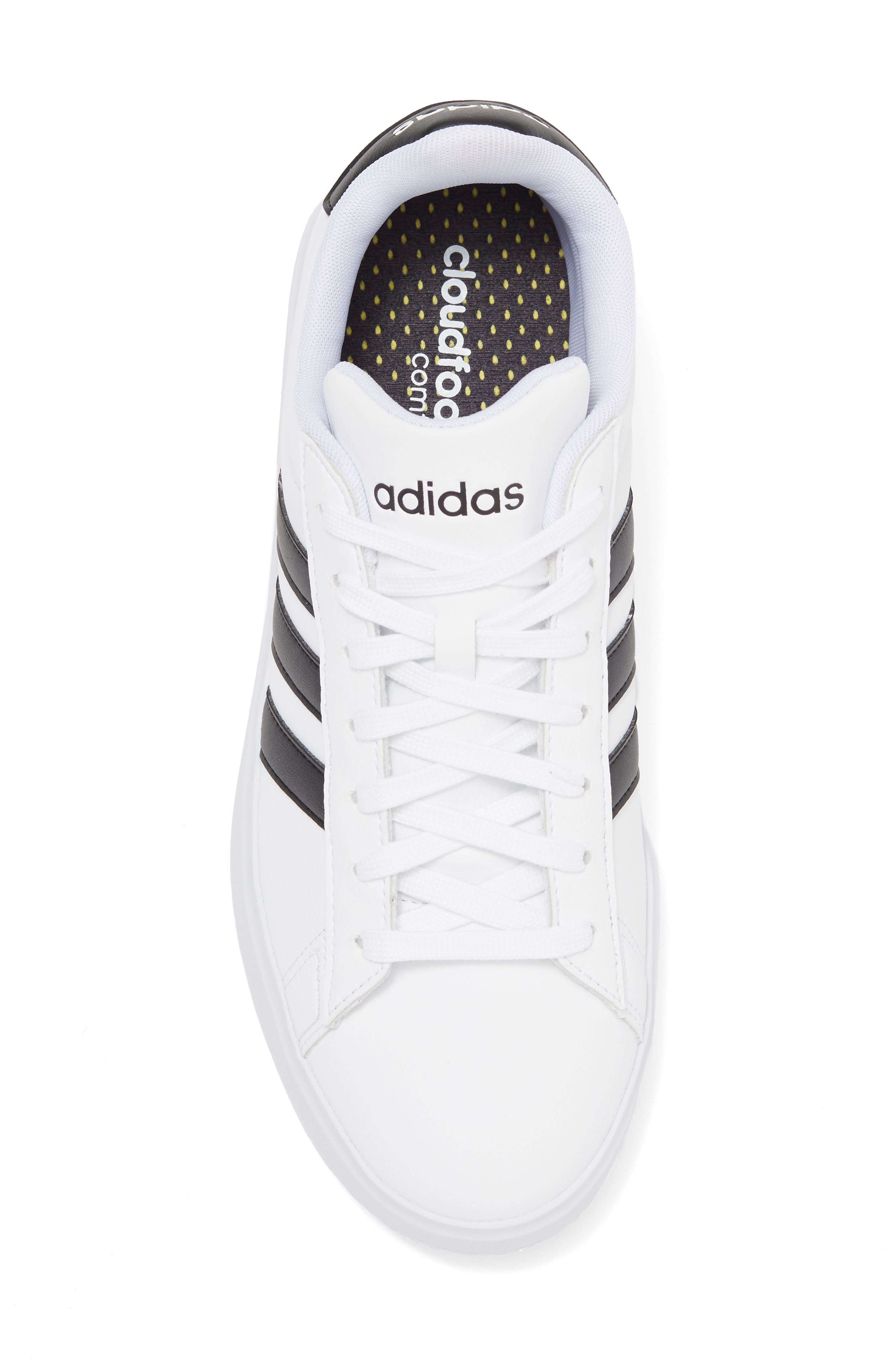 Grand Court 2.0 Sneaker, Alternate, color, FTWR WHITE / BLACK / WHITE