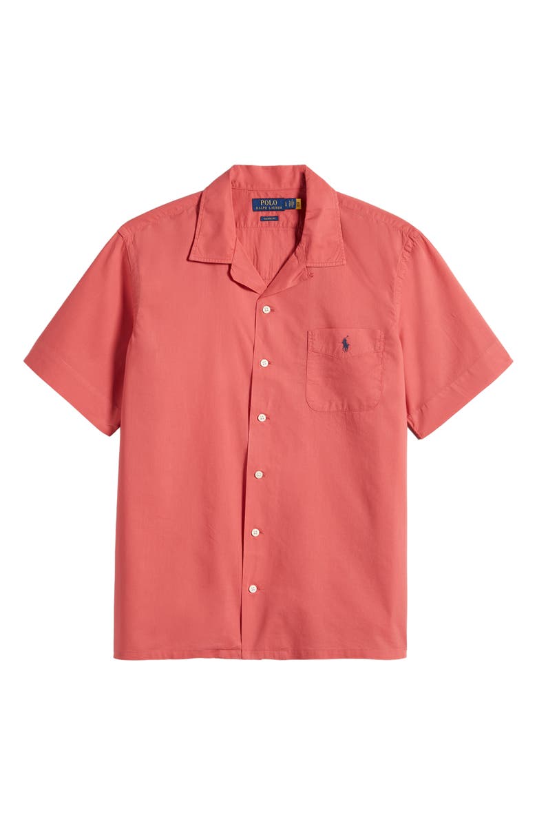 Polo Ralph Lauren Short Sleeve Camp Shirt, Alternate, color, 