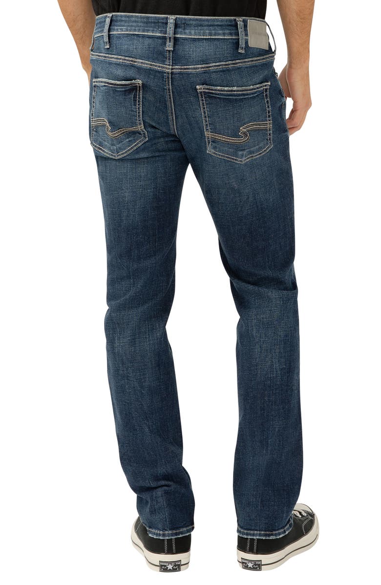 Silver Jeans Co. Allan Straight Leg Jeans, Alternate, color, 