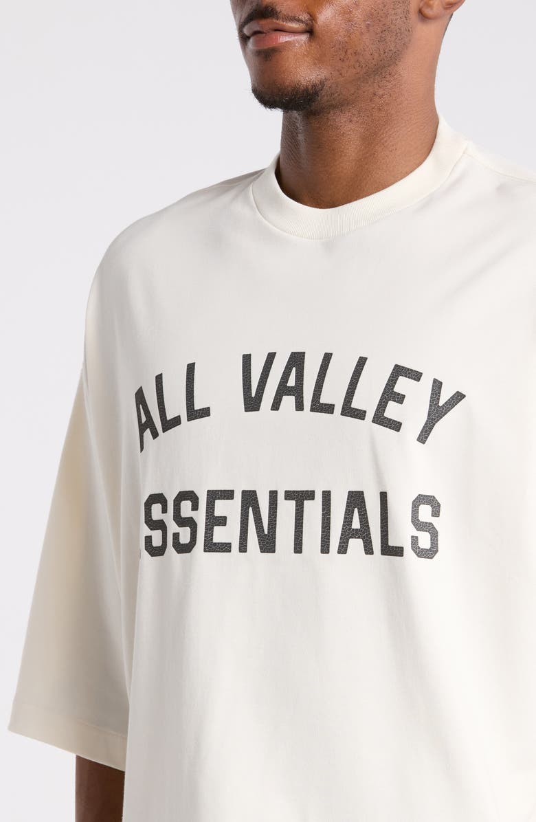 Fear of God Essentials Merch Cotton Graphic T-Shirt, Alternate, color, Ivory