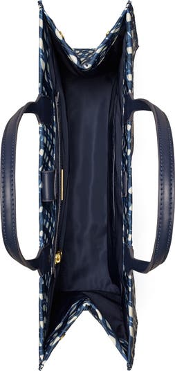 Ella Patent Nylon Tote