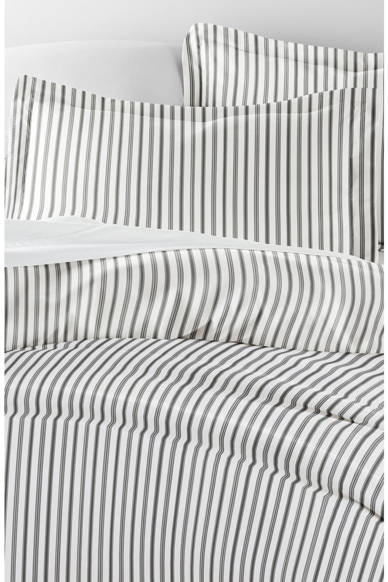 Premium Ultra Duvet Cover & Sham Set, Alternate, color, GRAY