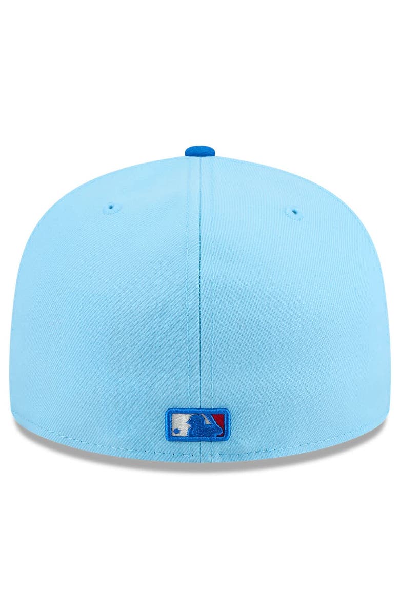 New Era Men's New Era Light Blue/Blue Detroit Tigers 2025 Fourth of July 59FIFTY Fitted Hat, Alternate, color,