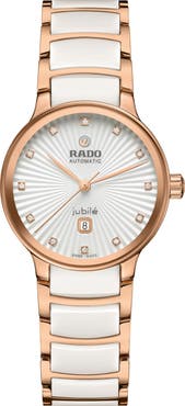 RADO Centrix Automatic Diamond Bracelet Watch, 30.5mm