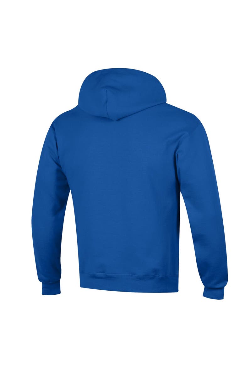 Men's Champion Royal Seattle Seahawks Powerblend Arch over Logo Hoodie, Alternate, color, Royal