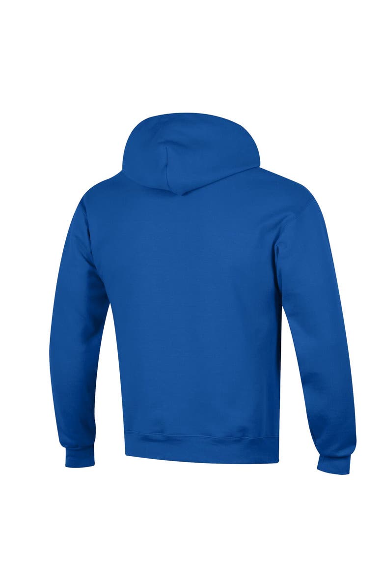 Champion Men's Champion Royal Seattle Seahawks Powerblend Arch over Logo Hoodie, Alternate, color, Royal