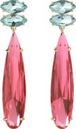 ROXANNE ASSOULIN Icicle Glass Drop Earrings