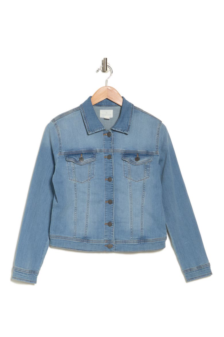Classic Denim Jacket, Alternate, color, LIGHT WASH