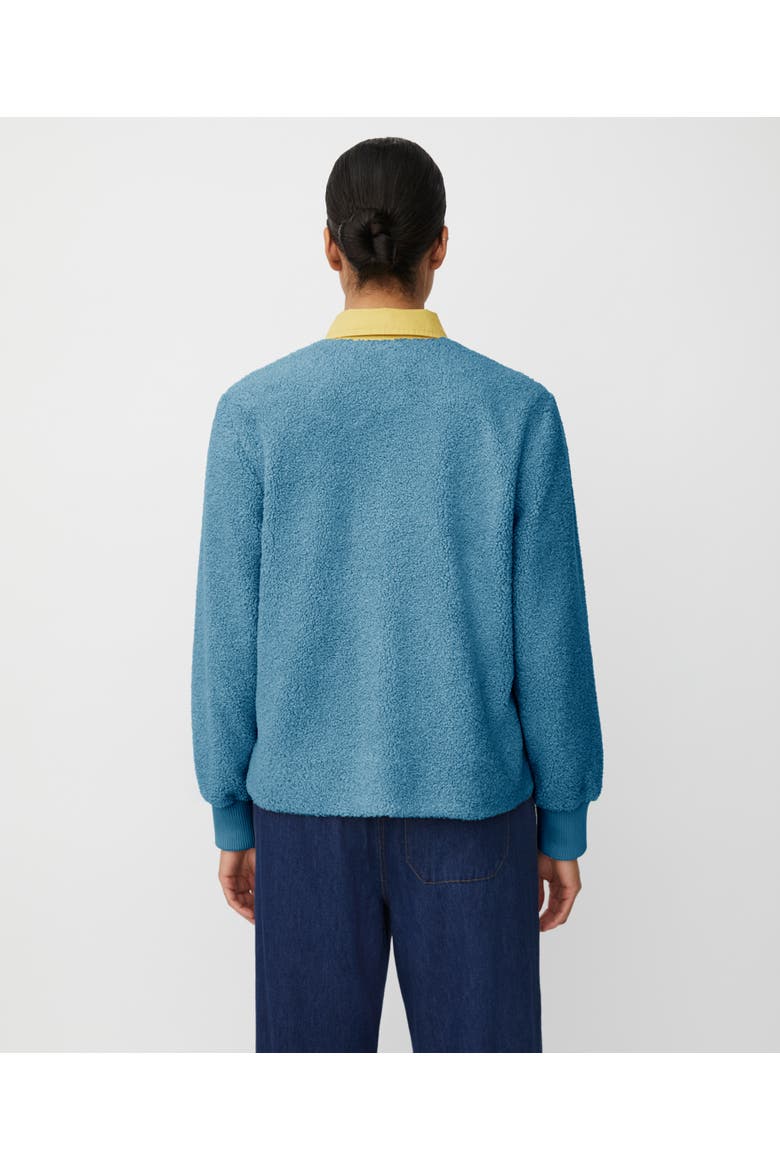 MaJunte V-Neck Long Sleeve Jacket, Alternate, color, Proven Blue