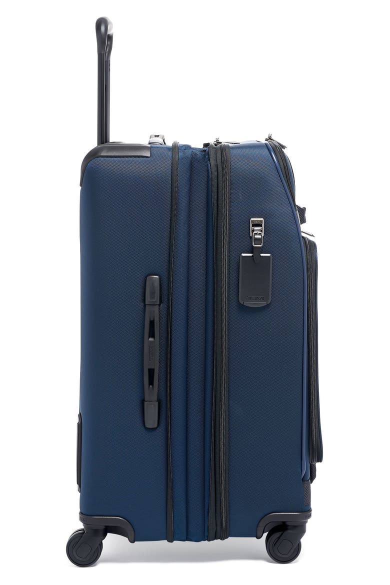 Merge 26-Inch Front Lid Recycled Dual Access 4-Wheel Packing Case, Alternate, color, NAVY