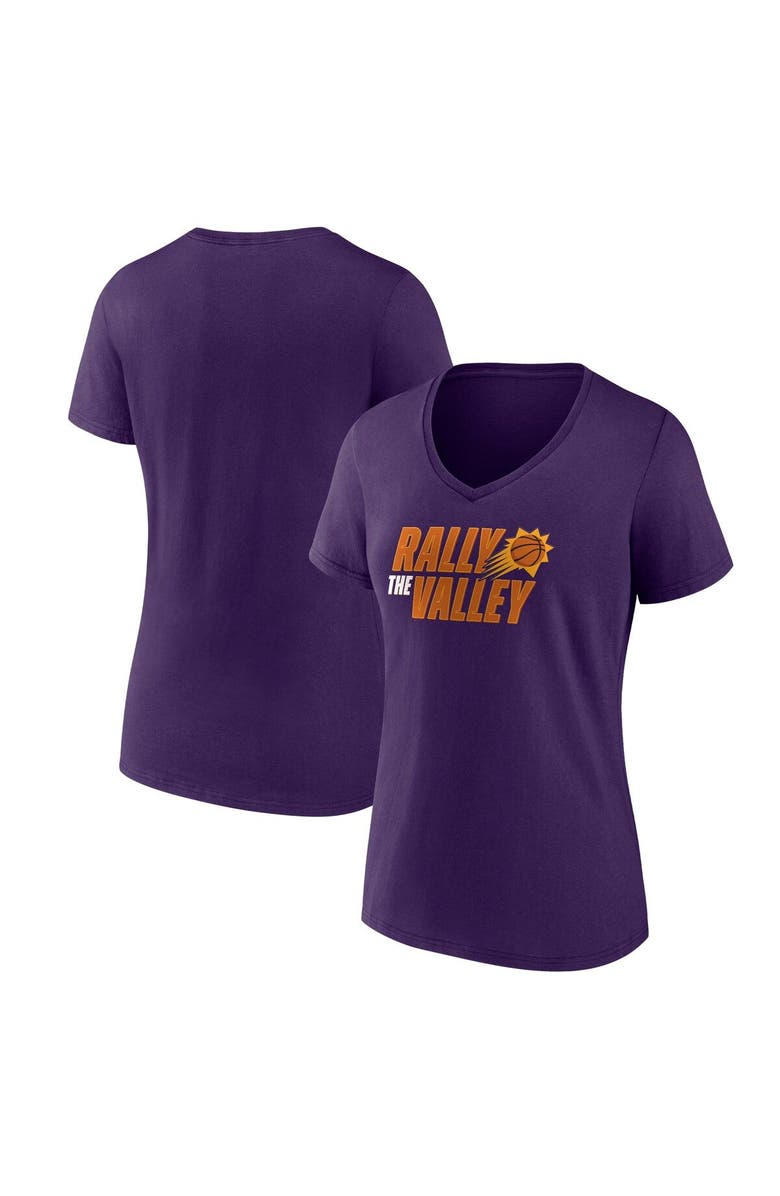 FANATICS Women's Fanatics Branded Purple Phoenix Suns Hometown Collection T-Shirt, Main, color, 