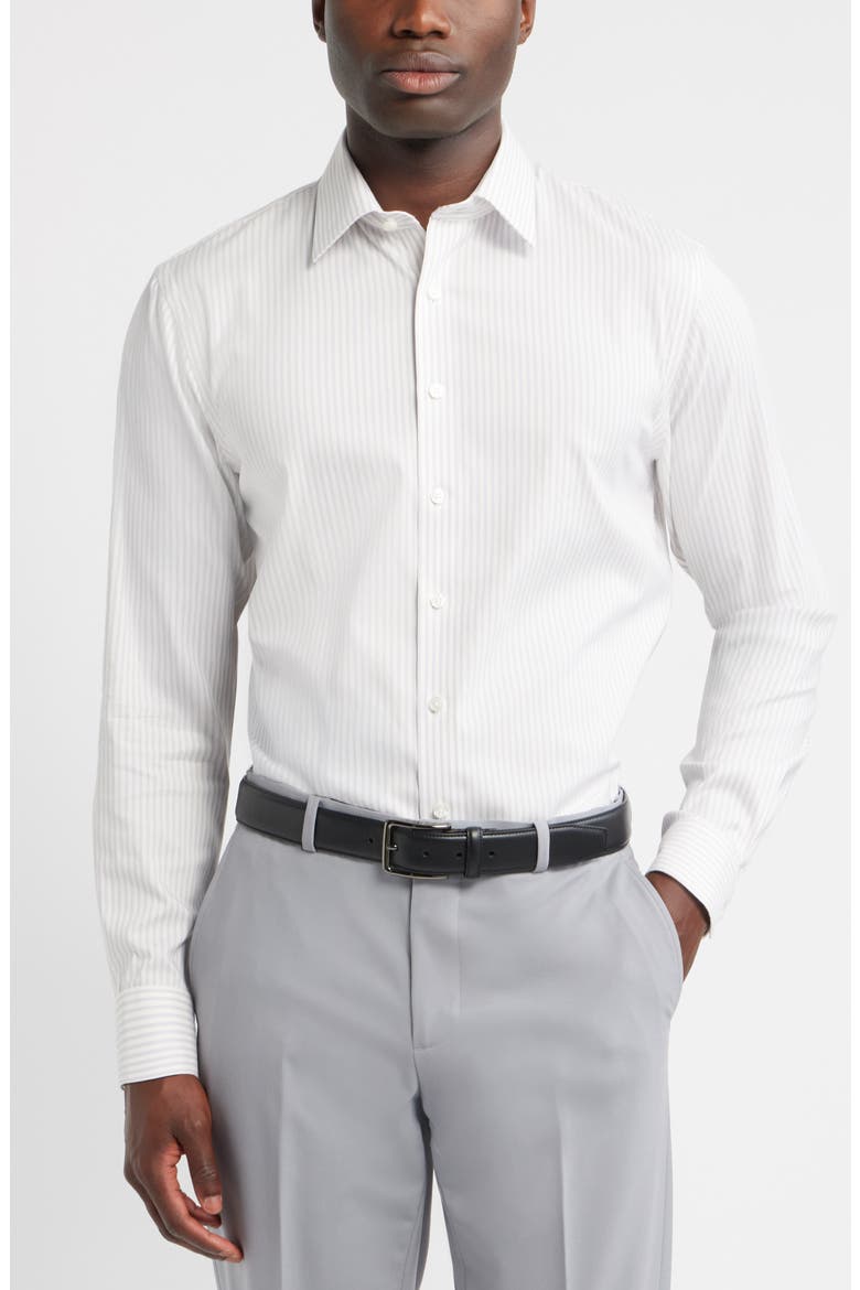 marcello dress shirt PLAID DRESS SHIRT WHITE/LILAC / XXL