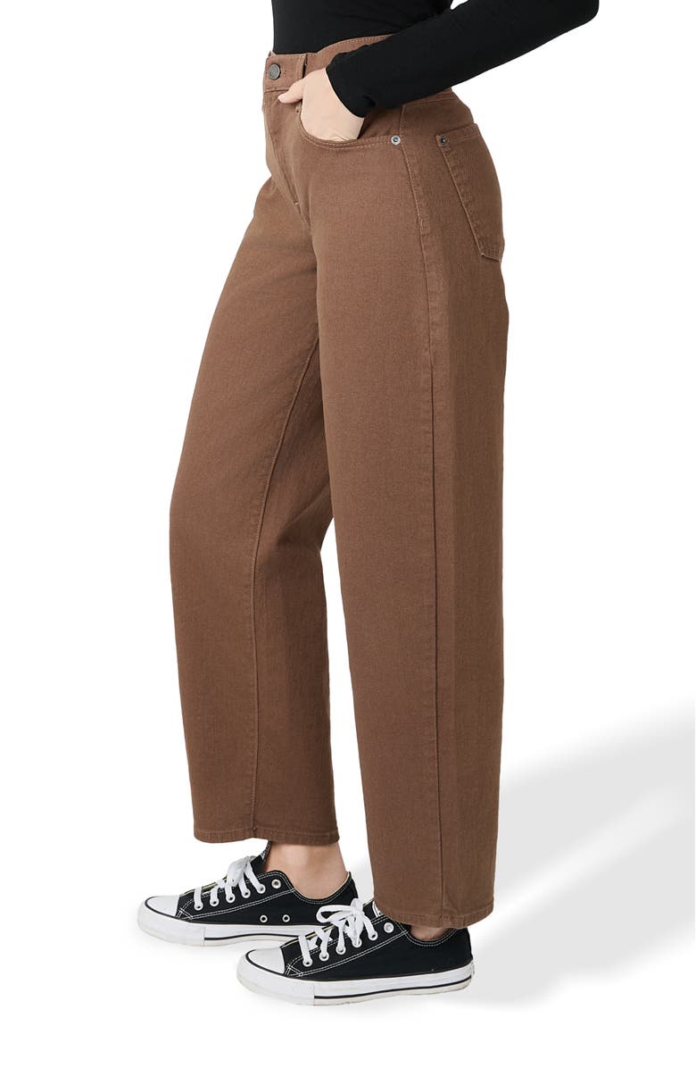 MOD/AM Daisy Barrel Jeans, Main, color, Mousse