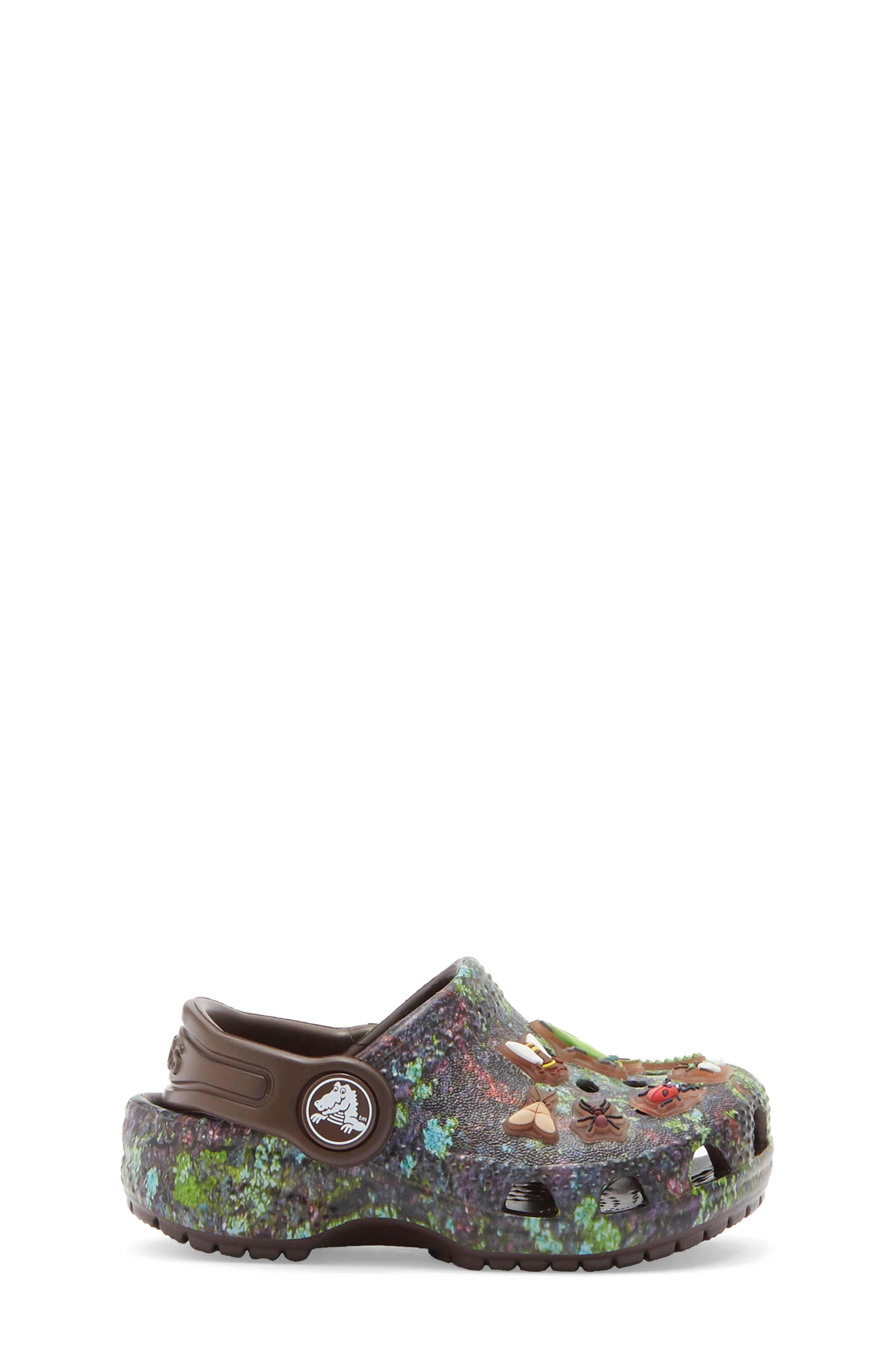 CROCS Kids' Classic Bugs Clog, Alternate, color, Coffee/ Multi