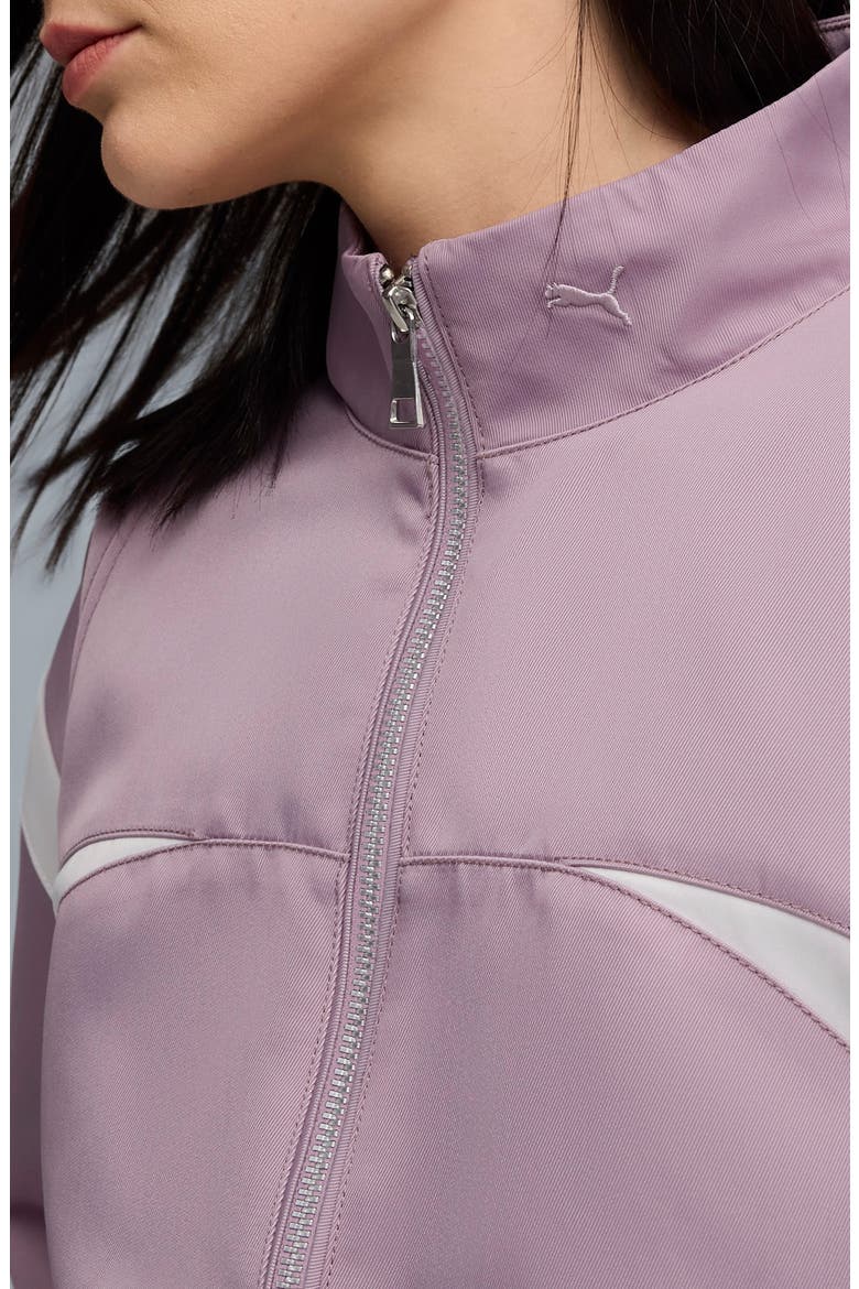 Nine to Five Zip Jacket, Alternate, color, PLUM JAM