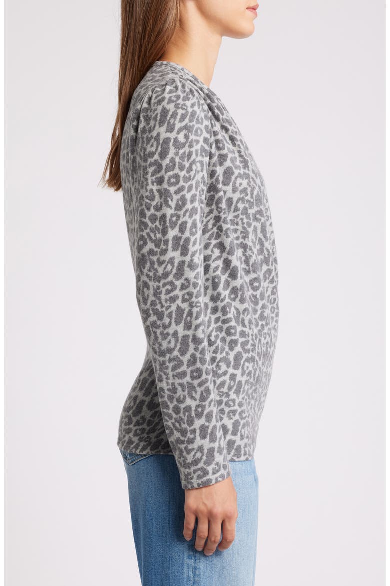 Wrap Top, Alternate, color, GRAY