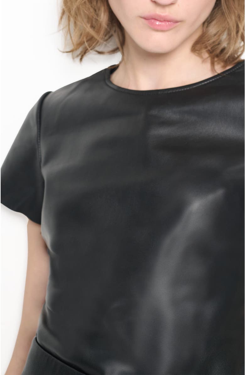 AS by DF Miller Baby Tee, Alternate, color, Black