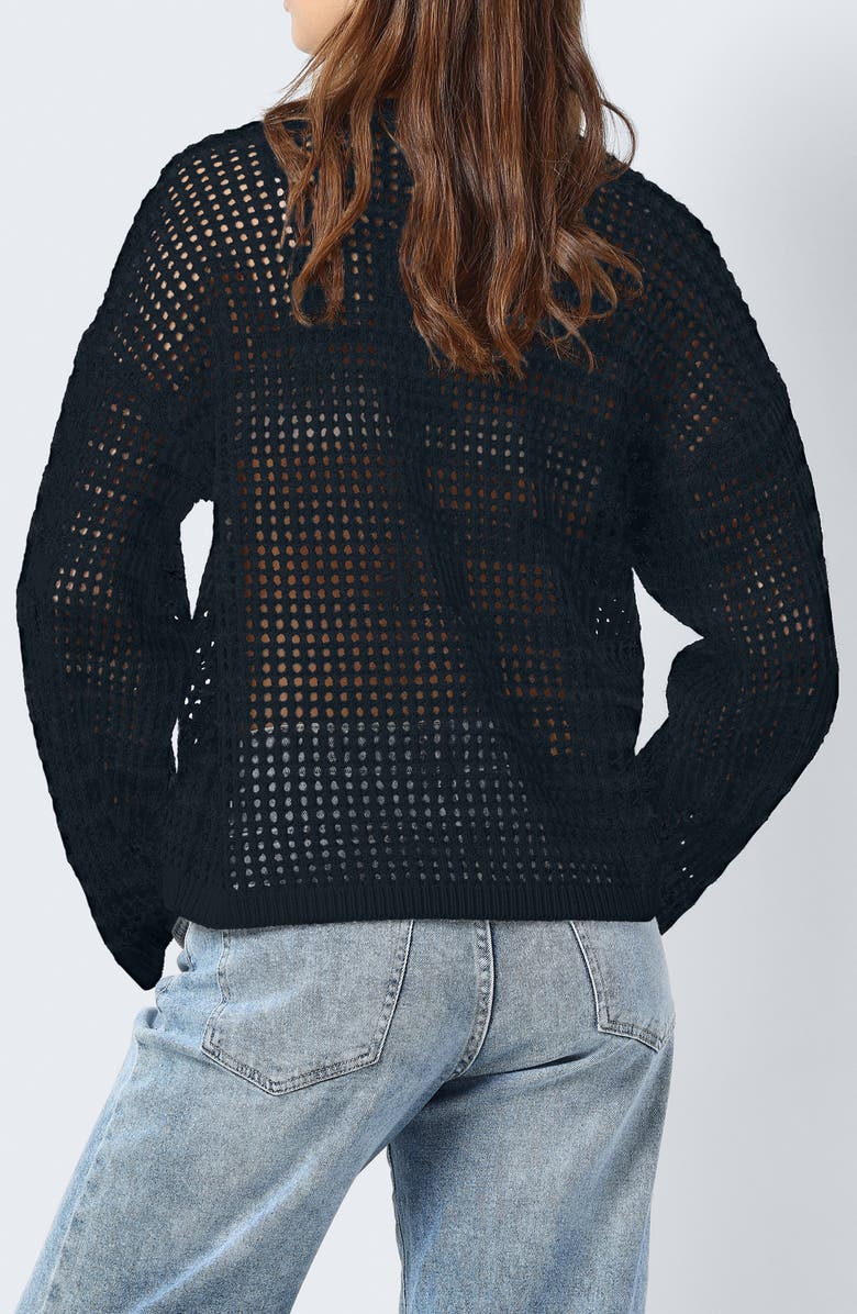 Noisy may Jola Open Knit Sweater, Alternate, color, 
