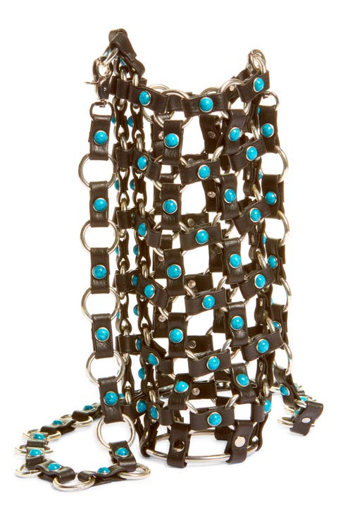 Hydration Hero Leather Crossbody Bag