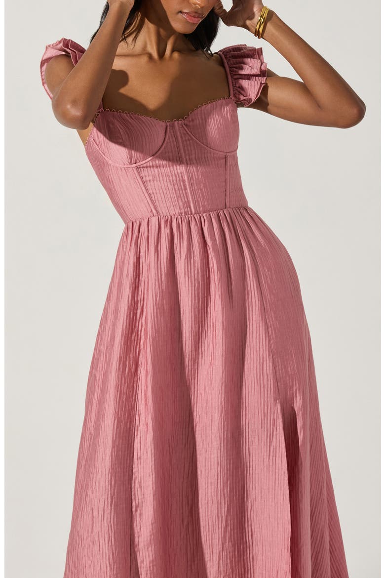 Wedelia Fit & Flare Dress, Alternate, color, PINK