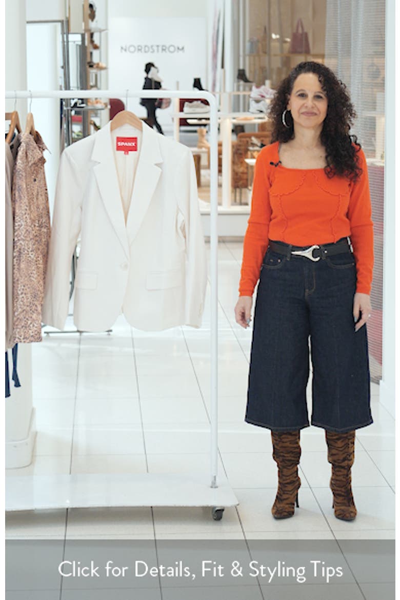 Stretch Ponte Blazer video