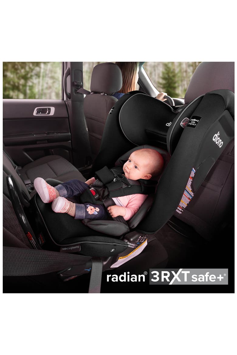 Radian 3RXT Safe+® All-in-One Convertible Car Seat, Alternate, color, BLACK