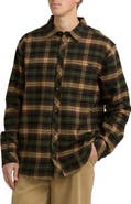 Billabong Coastline Cotton Flannel Button-Up Shirt