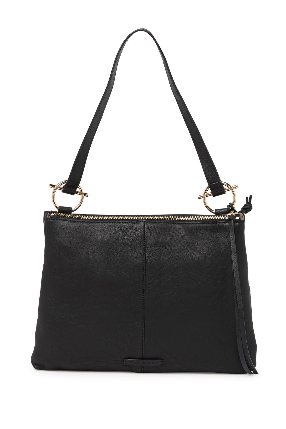 Vince Camuto Keliz Leather Shoulder Bag, Alternate, color, 