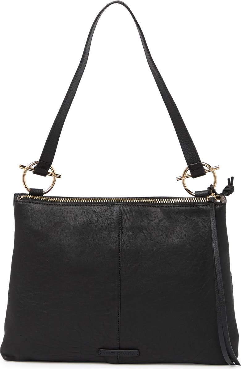 Vince Camuto Keliz Leather Shoulder Bag, Alternate, color,