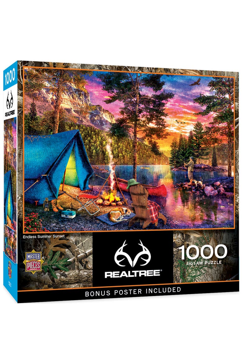 Endless Summer Sunset 1000 Piece Puzzle, Main, color, Multicolor