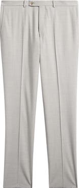 Jack Victor Patrick Tropical Weave Stretch Wool Blend Dress Pants