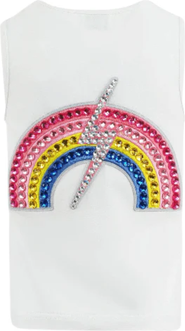 Lola + The Boys Gems Rainbow Flash Tank Top