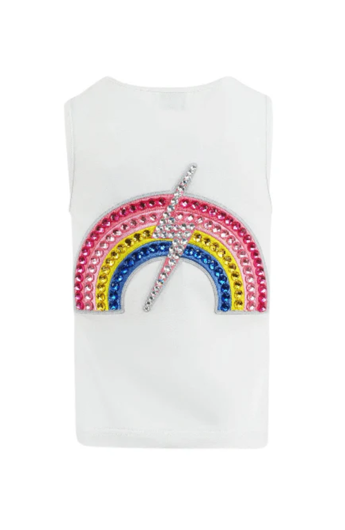 Lola + The Boys Gems Rainbow Flash Tank Top