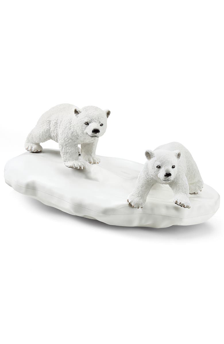 Schleich Wild Life Polar Playground, 4 Piece Figurine Playset, Alternate, color, 