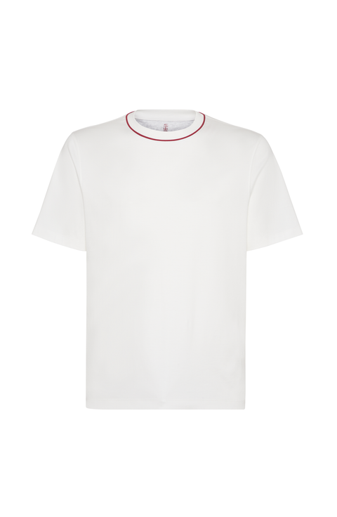 Tシャツ・カットソー BRUNELLO CUCINELLI Men T Shirts MW8601376C002 White Mens Brunello Cucinelli T-Shirts | Nordstrom