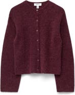 & Other Stories Wool & Alpaca Blend Rib Cardigan