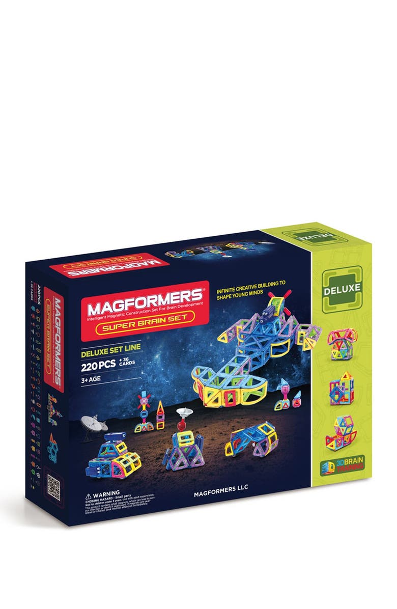 Magformers 'Super Brain' Construction Set, Main, color,