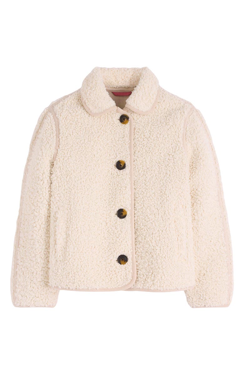 Boden High Pile Fleece Coat, Alternate, color, Curly Natural Borg