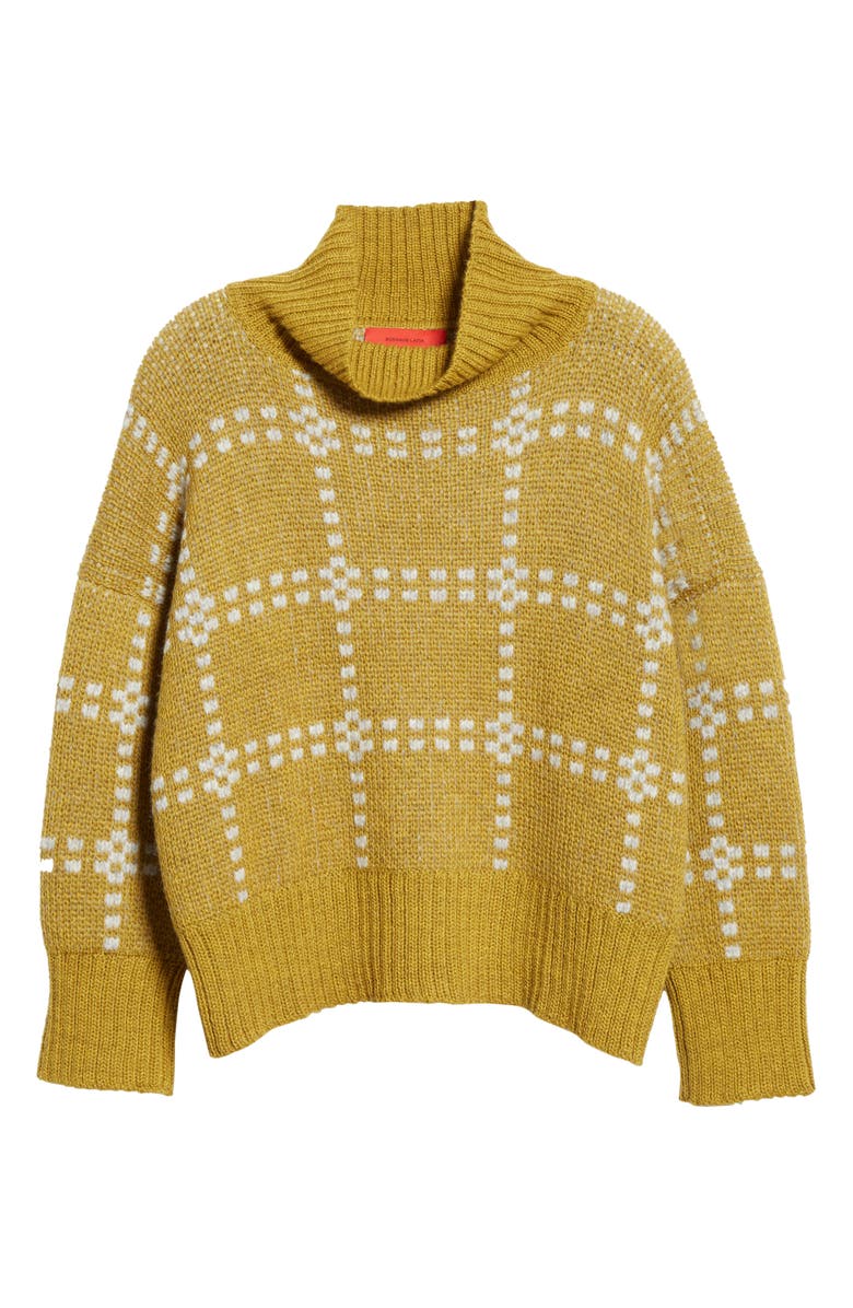 Eckhaus Latta Check Alpaca Blend Sweater, Alternate, color,