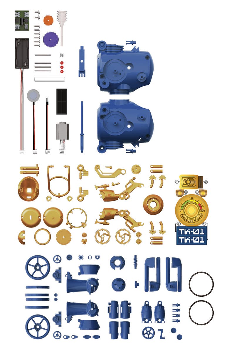Thames & Kosmos TrainBots 2-in-1 Steam Maker Experiment Kit, Alternate, color, Miscellaneous