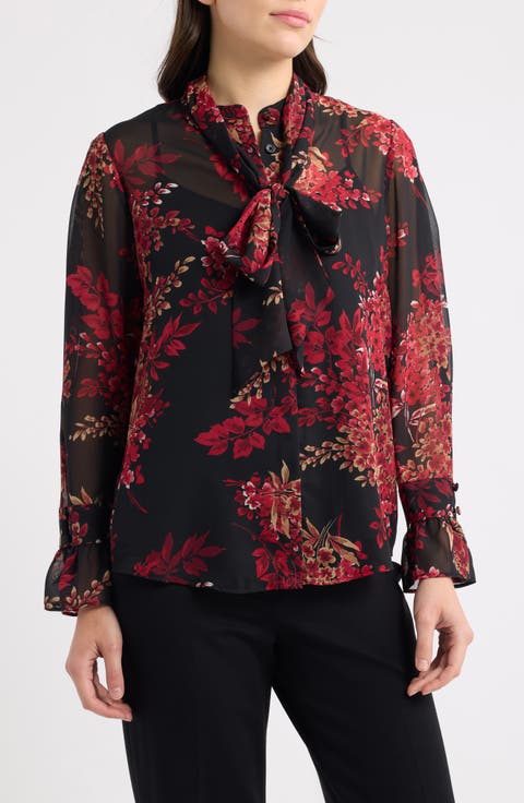 Bow Neck Shirt
