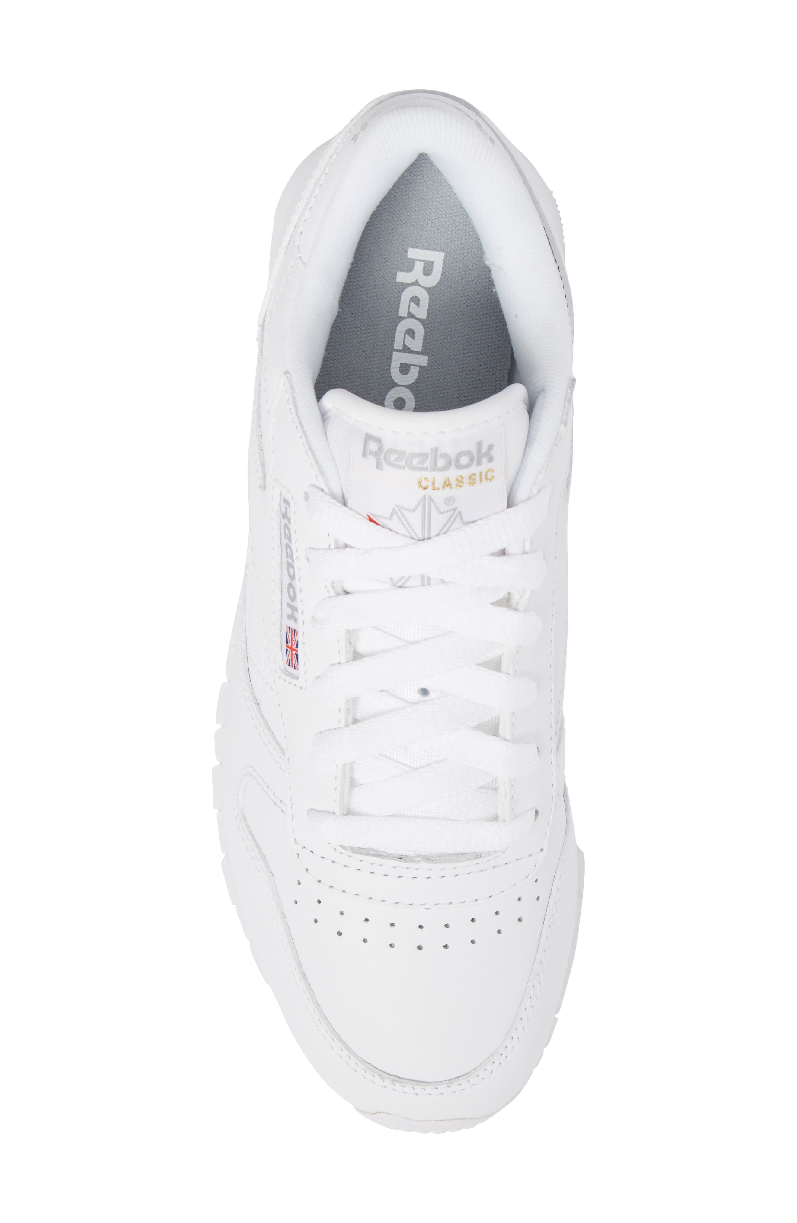 x Maison Margiela Classic Leather Sneaker, Alternate, color, US-WHITE