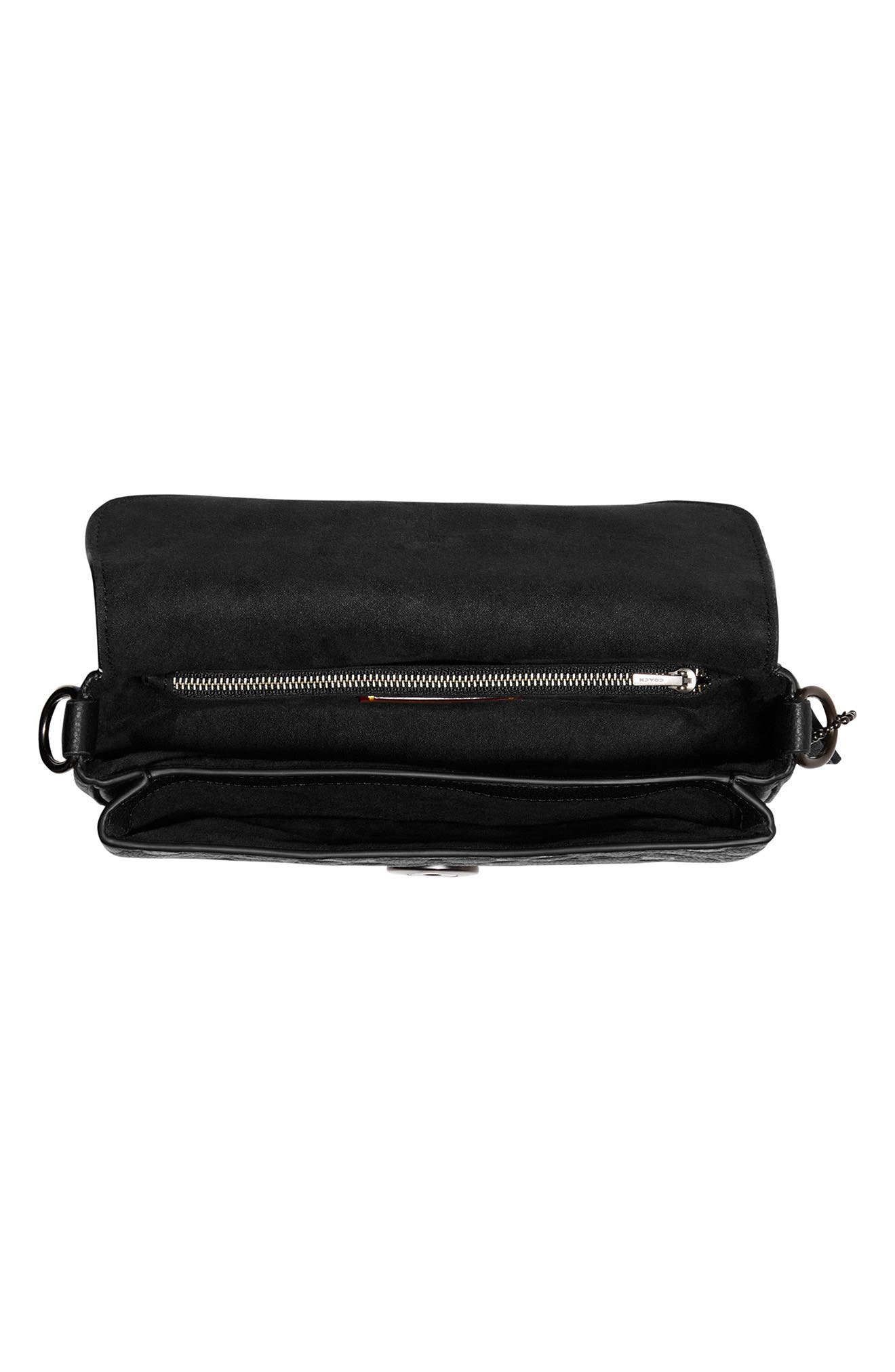 COACH Soft Tabby Signature Leather Convertible Shoulder Bag, Alternate, color, 