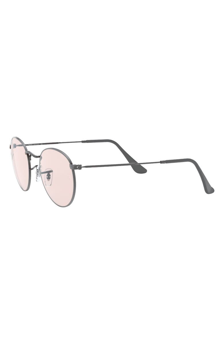 Ray-Ban 50mm Polarized Round Sunglasses, Alternate, color, 