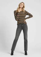 Majestic Filatures Merino Rib Knit Long Sleeve Crewneck